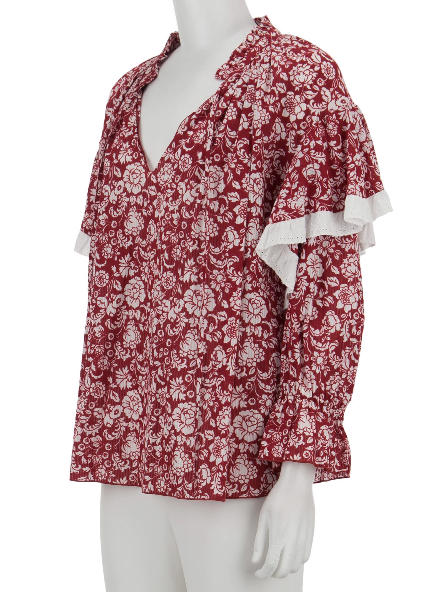 Bayan Kırmızı SEE BY CHLOE BLUZ