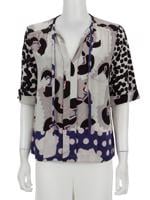 Bayan Gri DIANE VON FURSTENBERG BLUZ