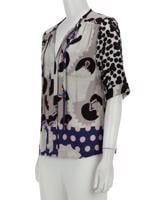 Bayan Gri DIANE VON FURSTENBERG BLUZ