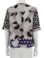 Bayan Gri DIANE VON FURSTENBERG BLUZ