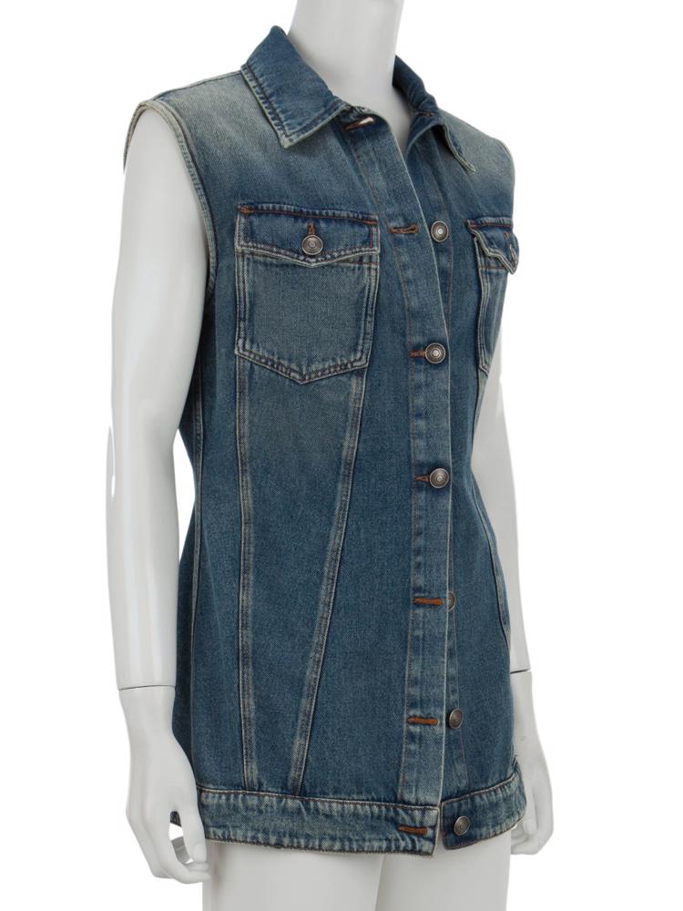 Bayan Mavi MAX MARA SPORTMAX JEAN YELEK