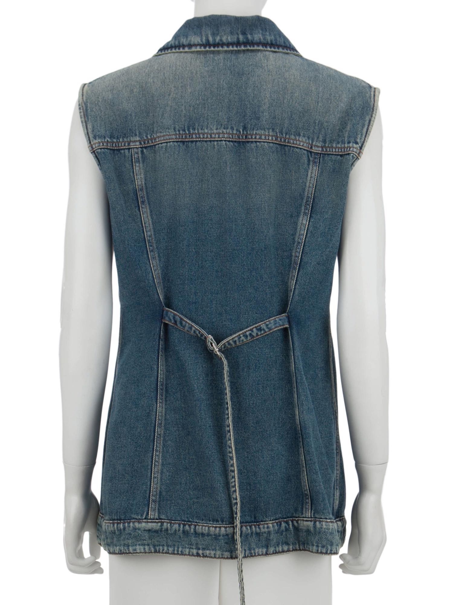 Bayan Mavi MAX MARA SPORTMAX JEAN YELEK