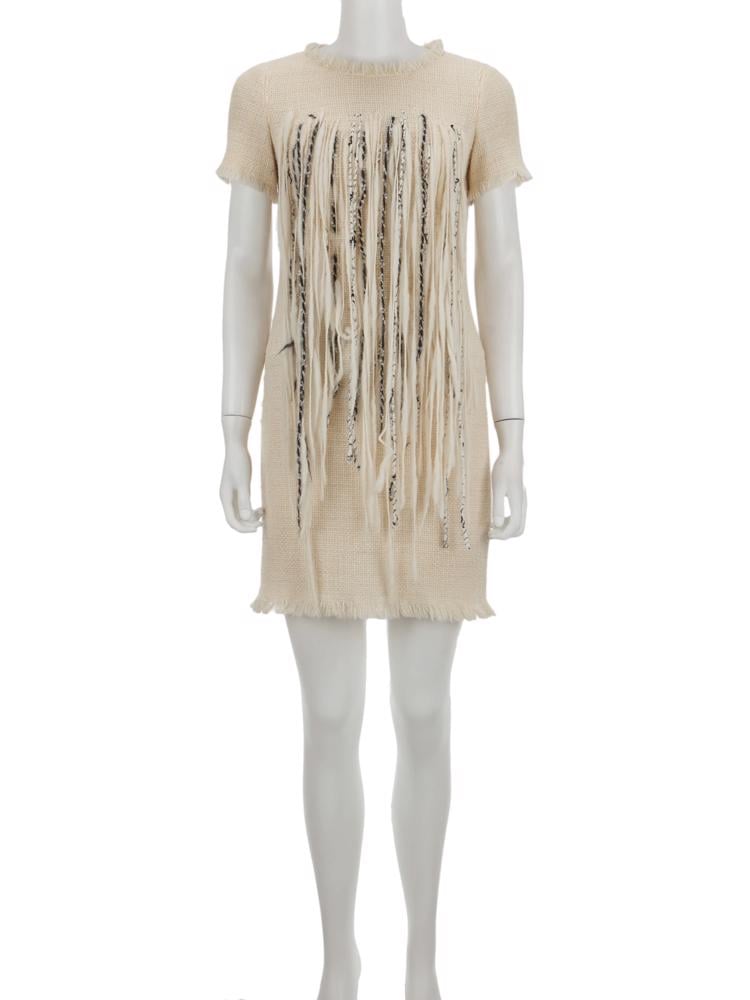 Bayan Bej CHANEL ELBİSE