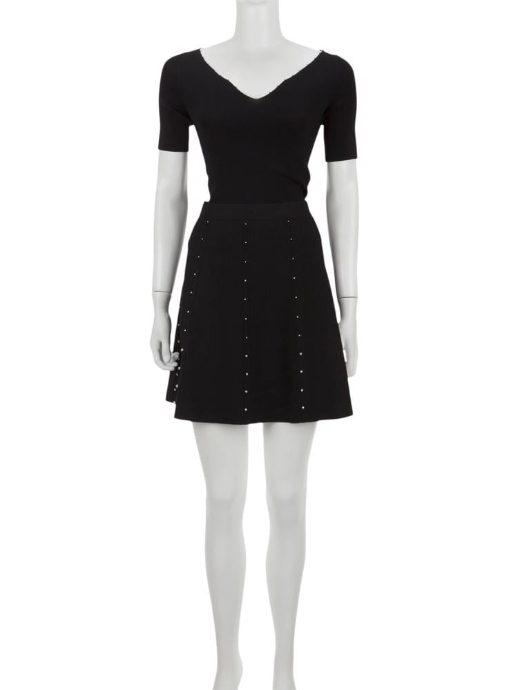 Bayan Siyah SANDRO ETEK - BLUZ