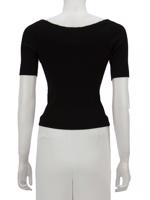 Bayan Siyah SANDRO ETEK - BLUZ