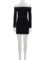 Bayan Lacivert DION LEE ELBİSE