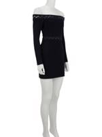 Bayan Lacivert DION LEE ELBİSE