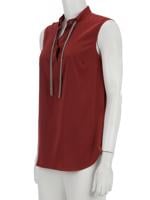 Bayan Kırmızı BRUNELLO CUCINELLI BLUZ