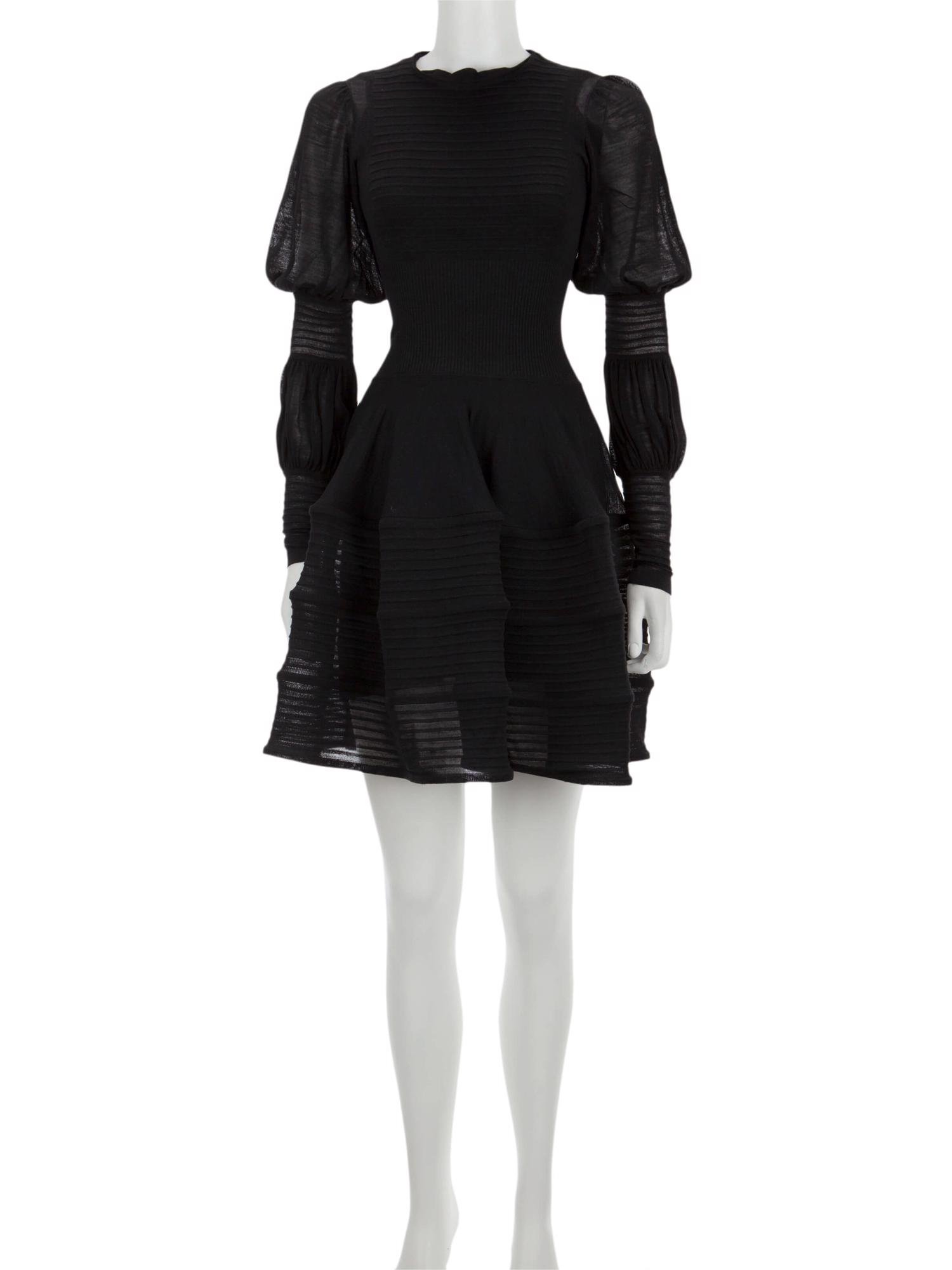 Bayan Siyah ALEXANDER MCQUEEN ELBİSE