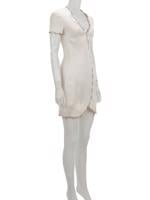 Bayan Krem AZZARO ELBİSE