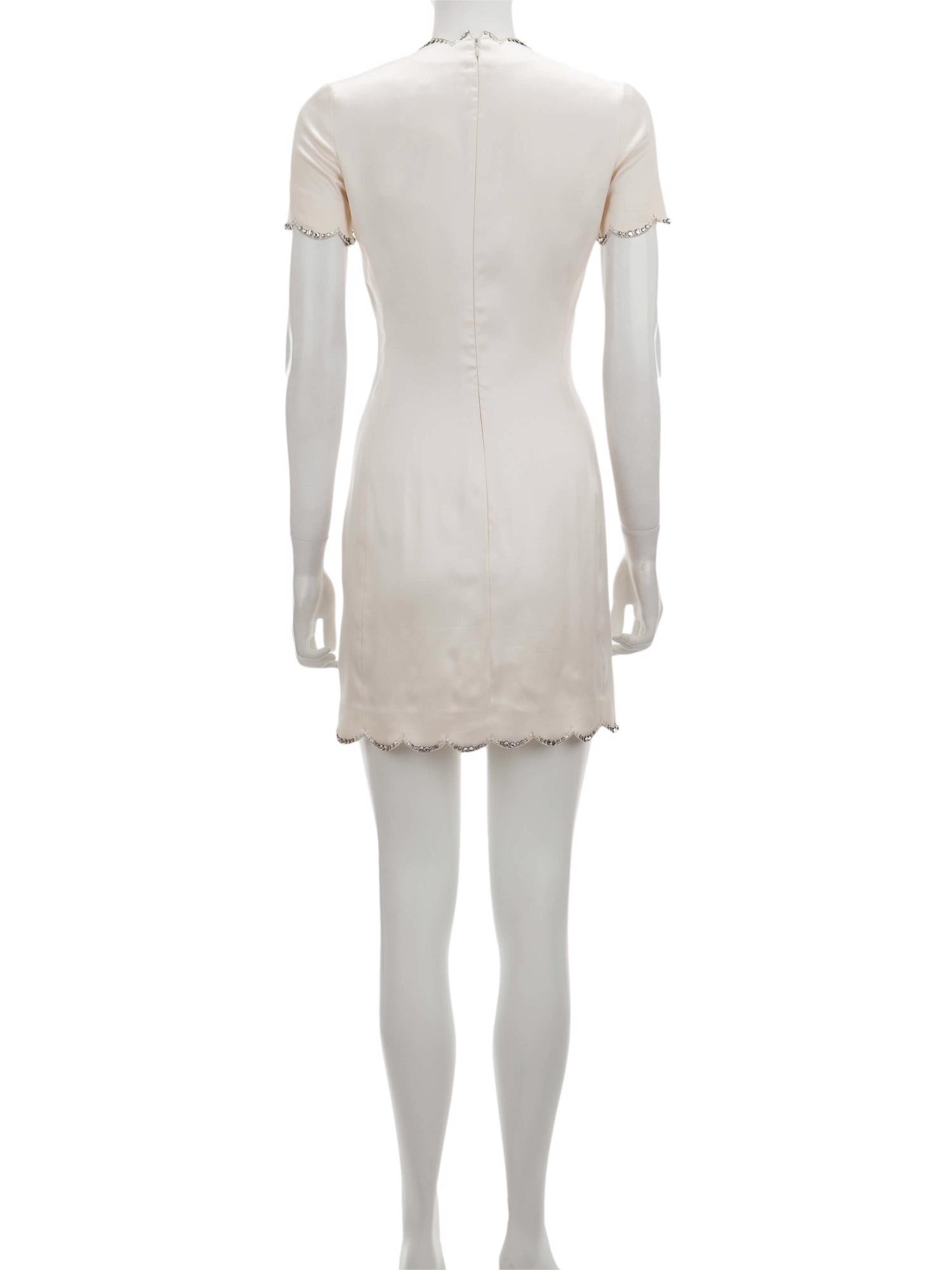 Bayan Krem AZZARO ELBİSE