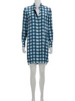 Bayan Mavi DIANE VON FURSTENBERG ELBİSE