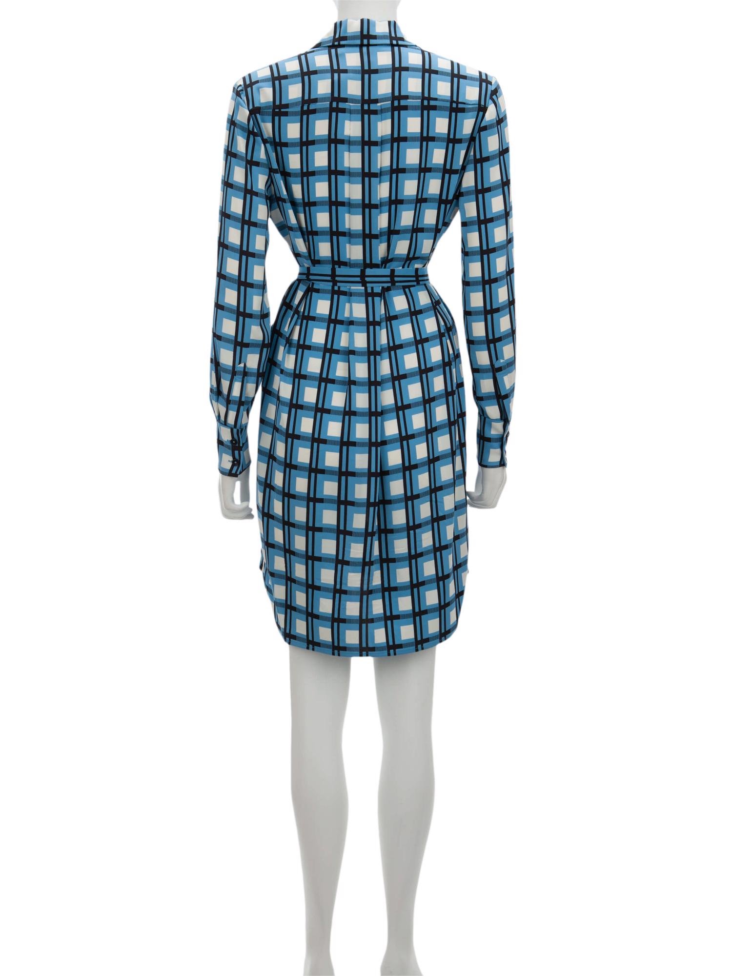 Bayan Mavi DIANE VON FURSTENBERG ELBİSE