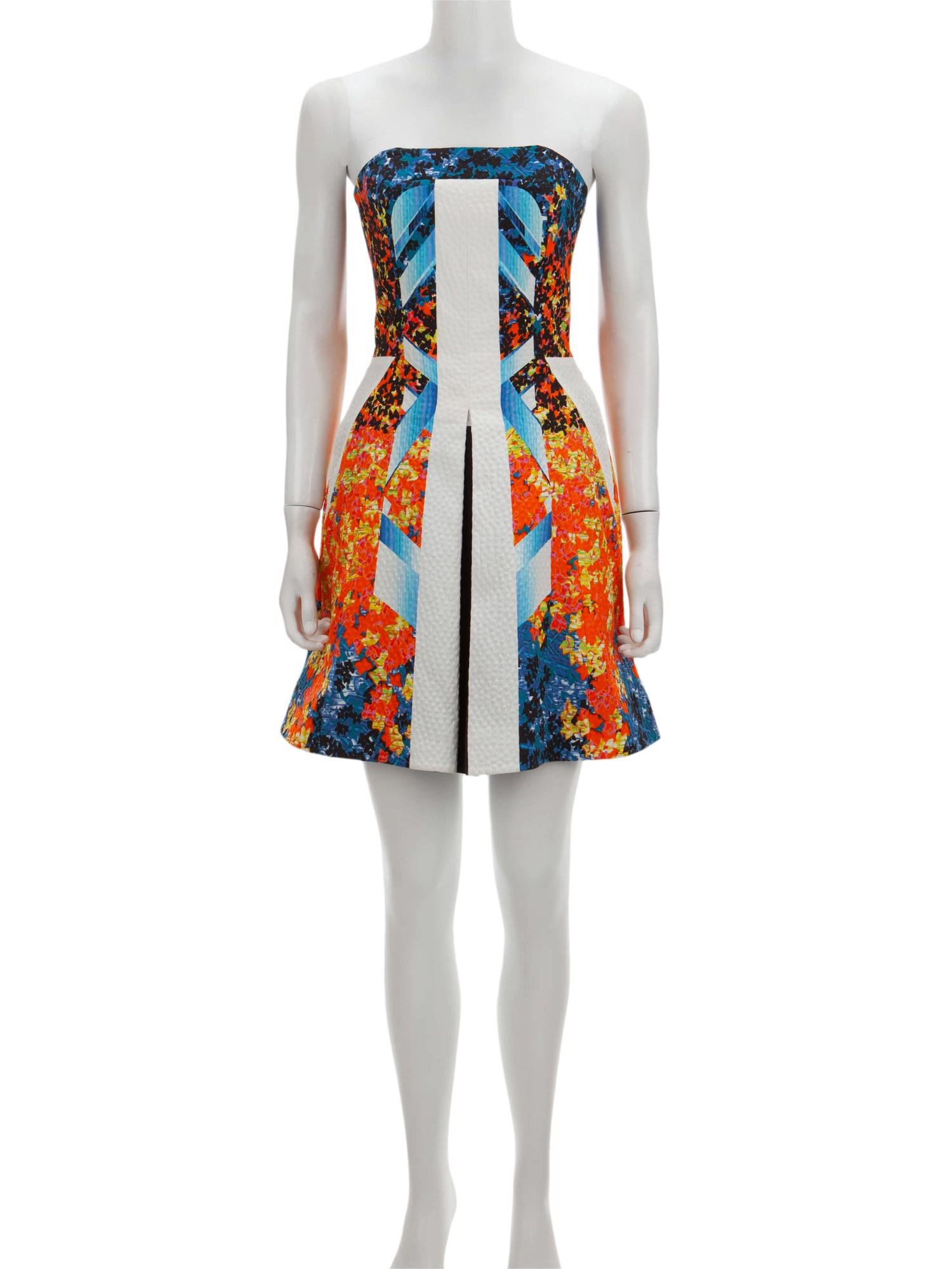 Bayan Çok Renkli PETER PILOTTO ELBİSE