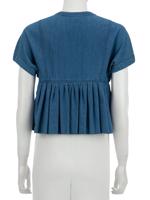 Bayan Mavi REBECCA TAYLOR JEAN BLUZ