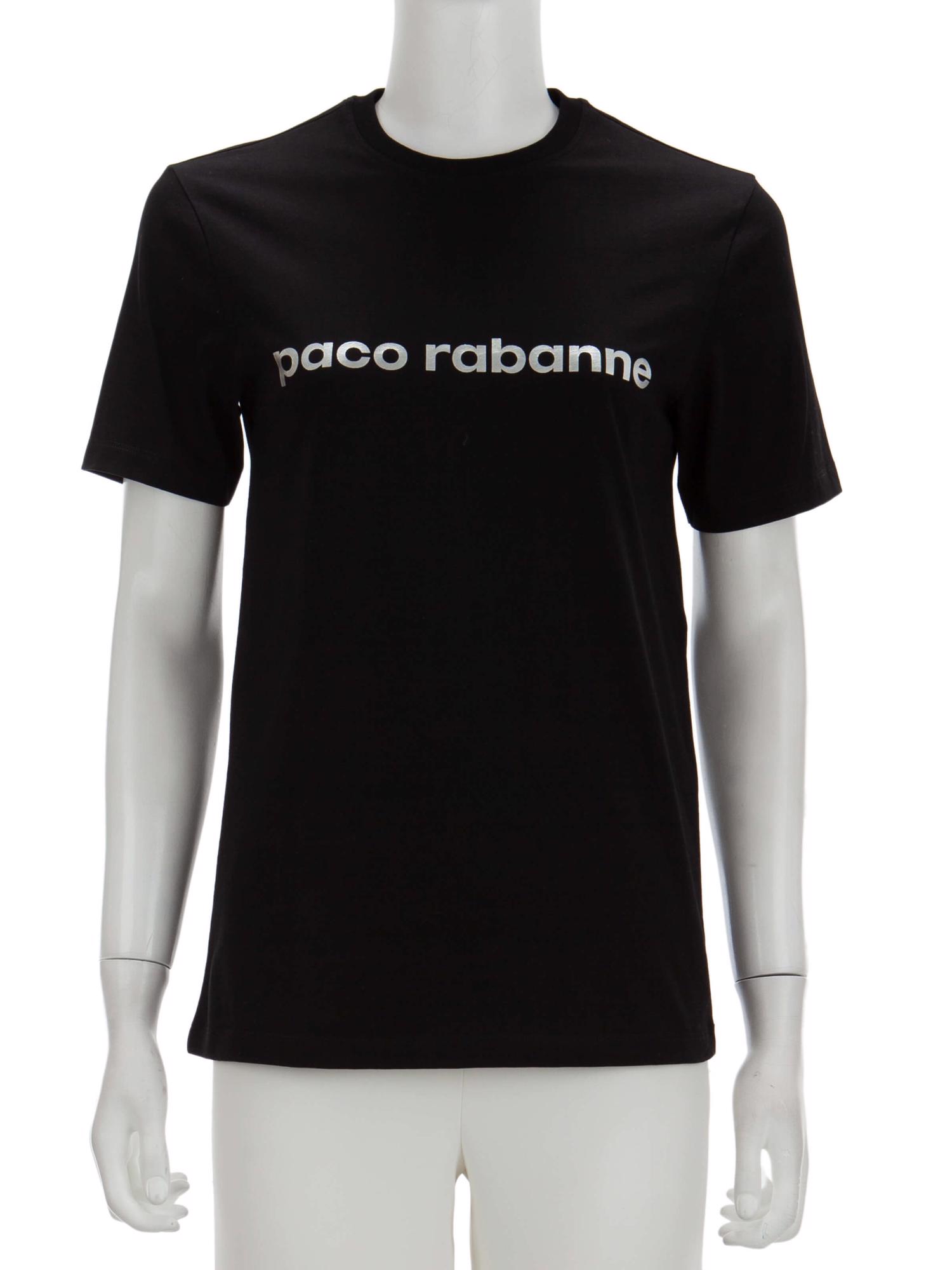 Bayan Siyah PACO RABANNE T-SHIRT