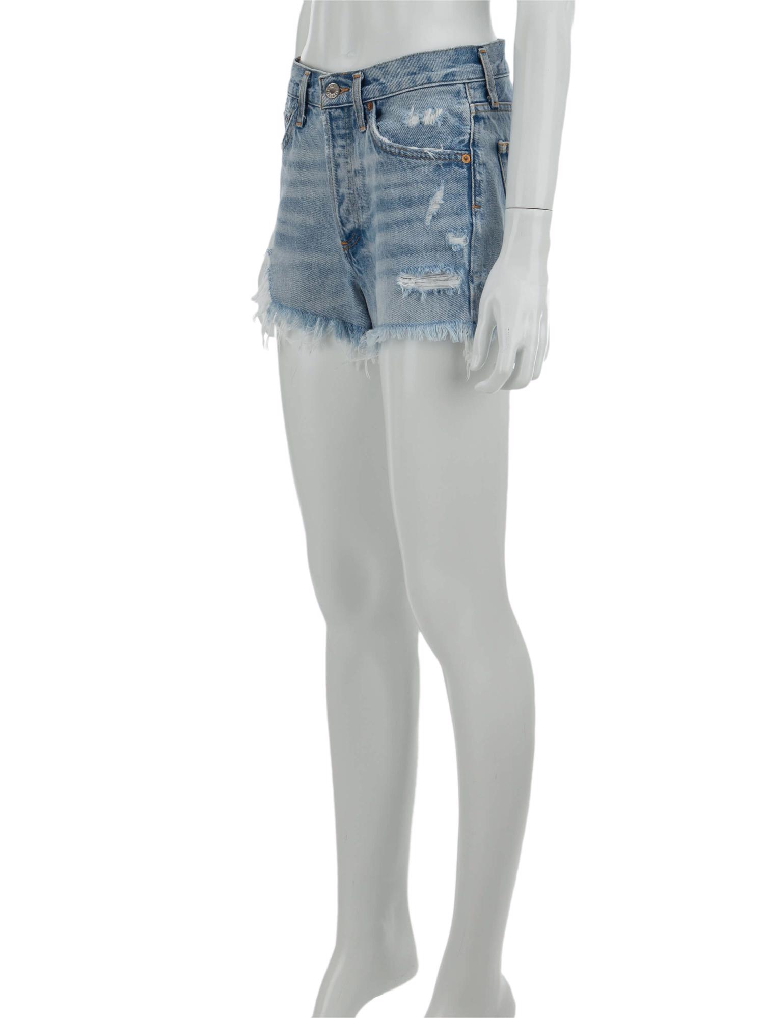 Bayan Mavi AGOLDE JEAN ŞORT