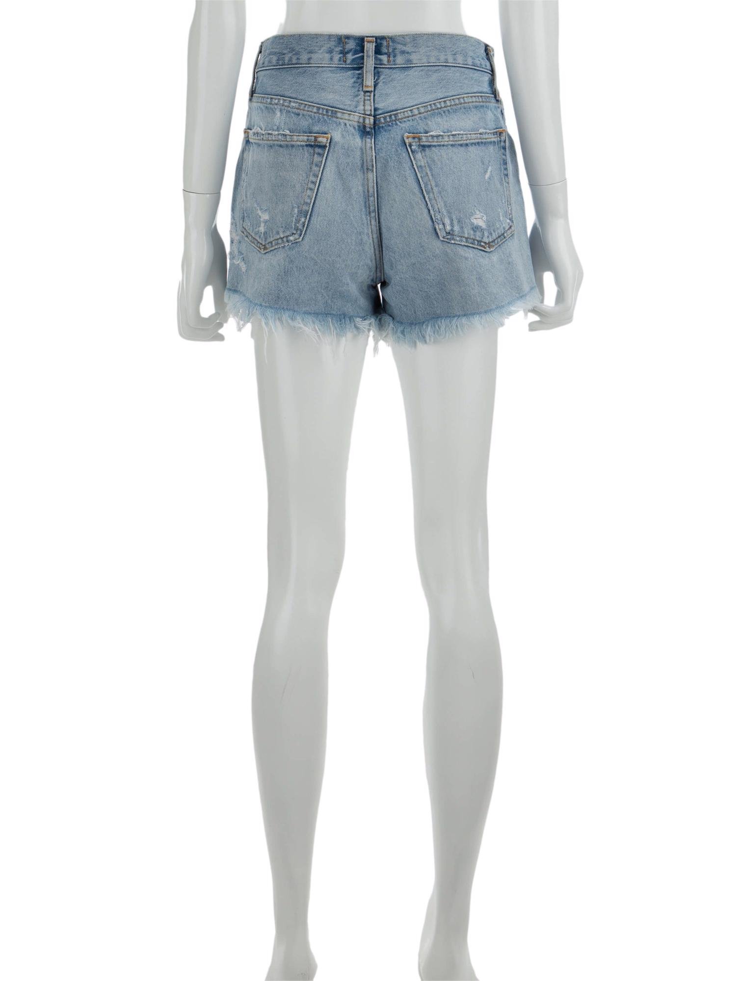 Bayan Mavi AGOLDE JEAN ŞORT