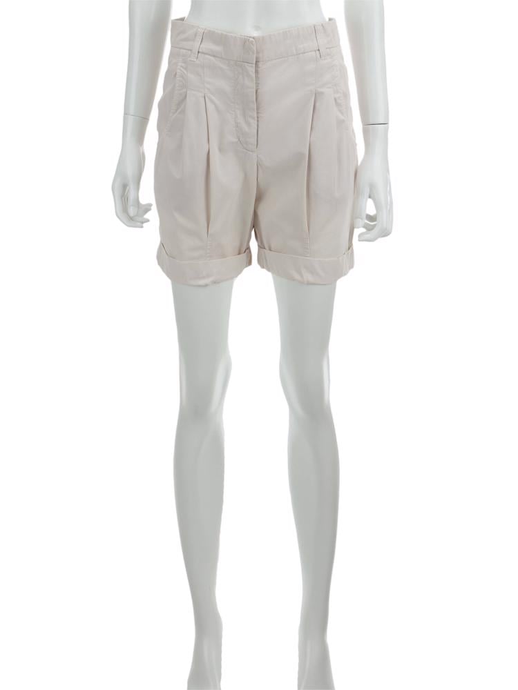 Bayan Krem BRUNELLO CUCINELLI ŞORT