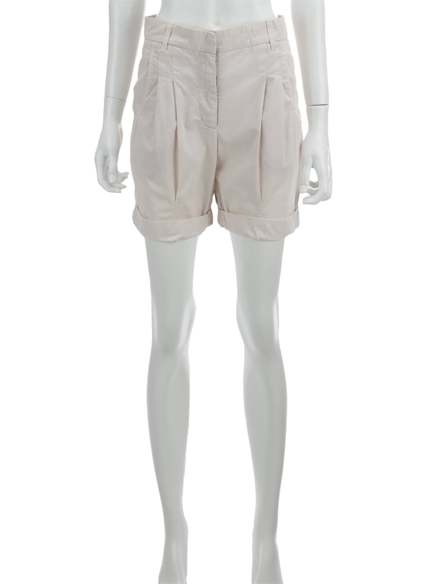Bayan Krem BRUNELLO CUCINELLI ŞORT