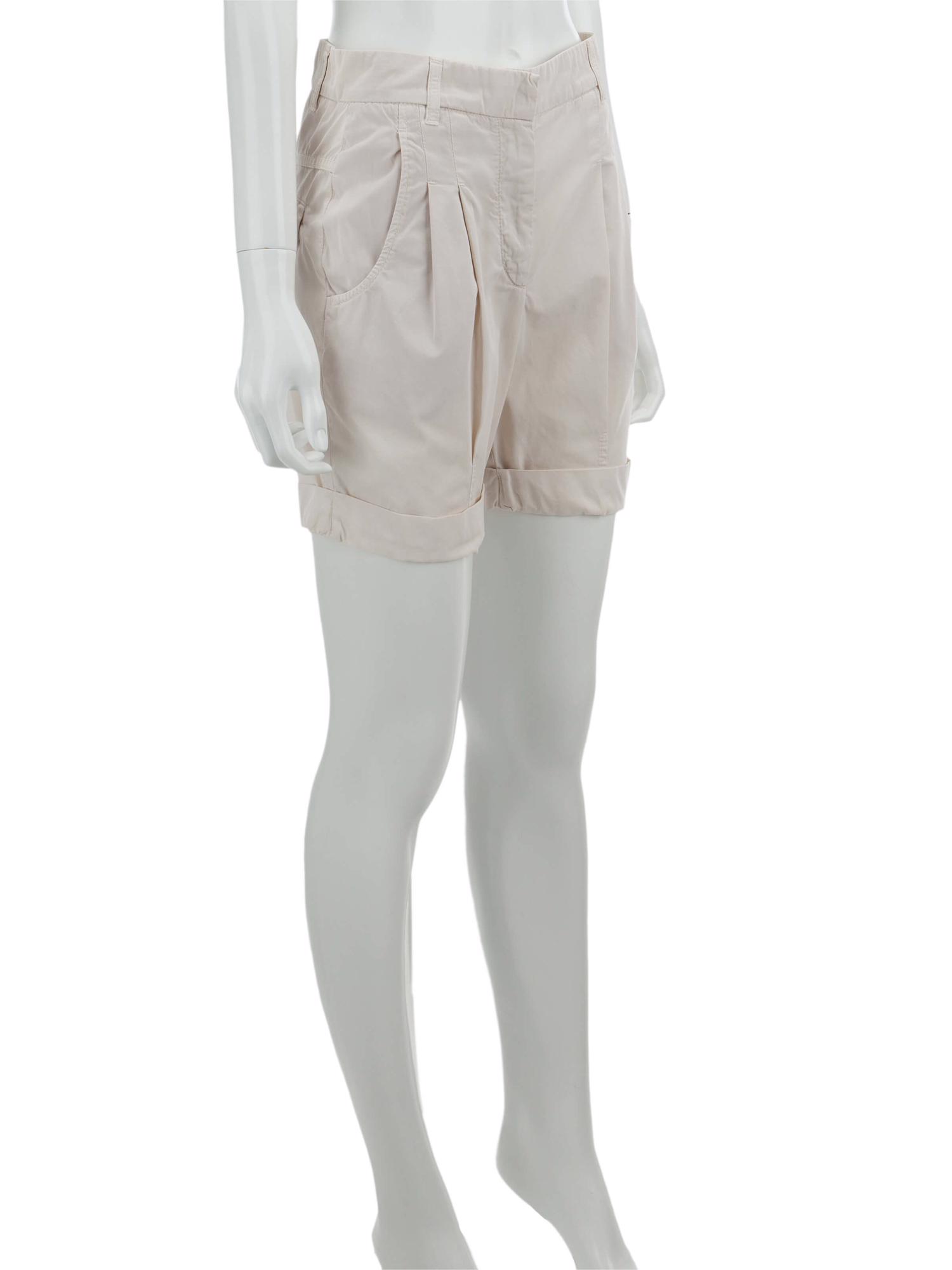 Bayan Krem BRUNELLO CUCINELLI ŞORT