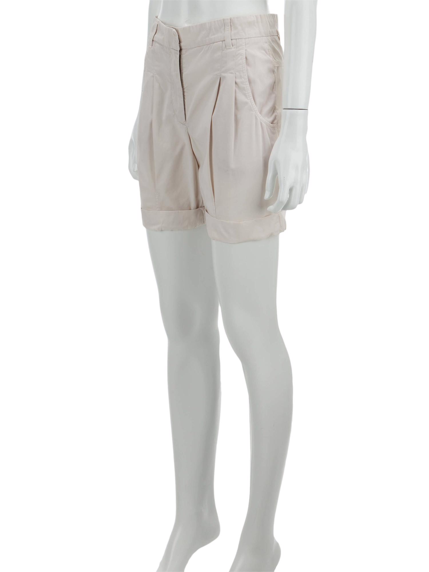 Bayan Krem BRUNELLO CUCINELLI ŞORT