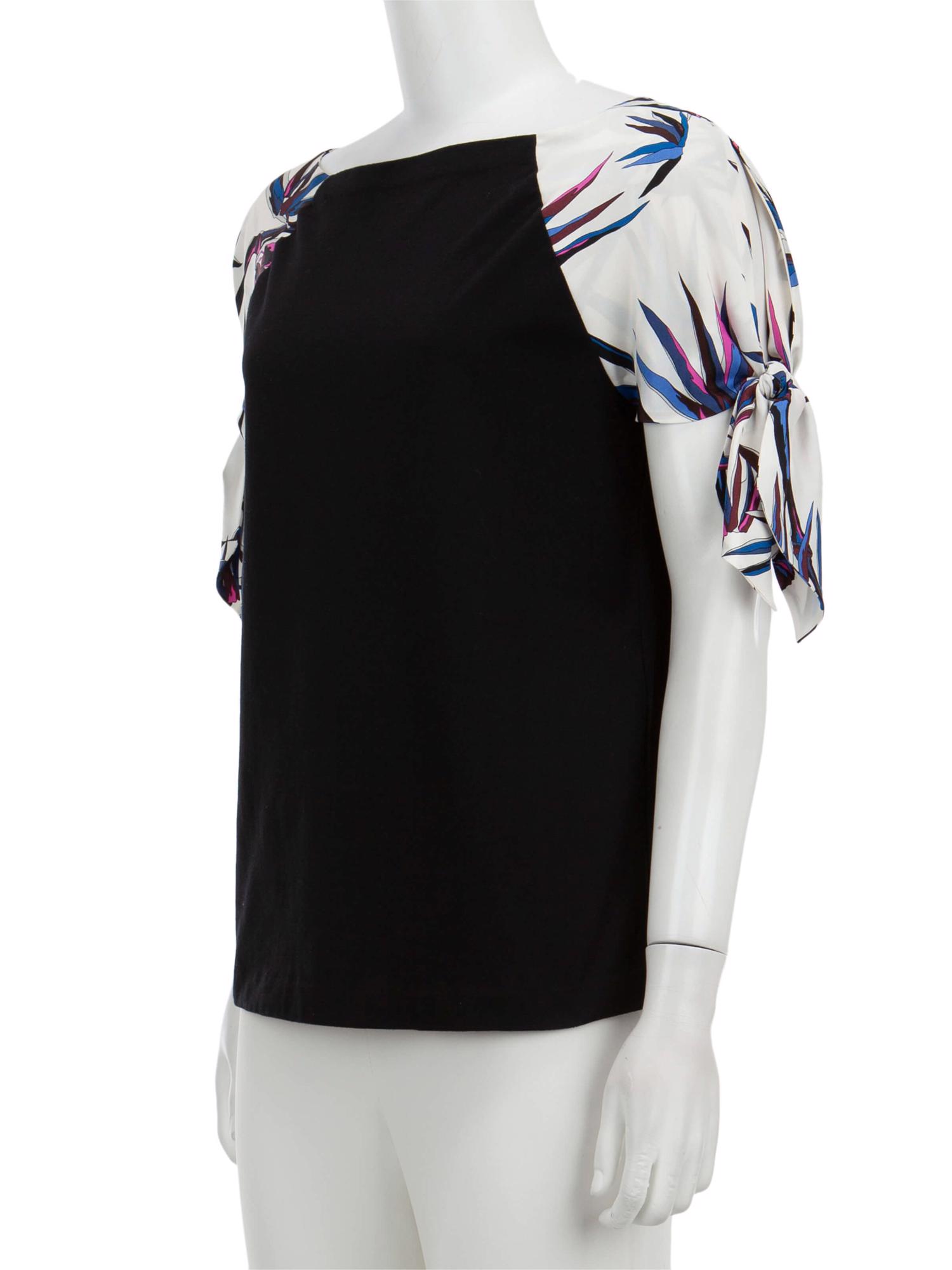 Bayan Siyah EMILIO PUCCI BLUZ