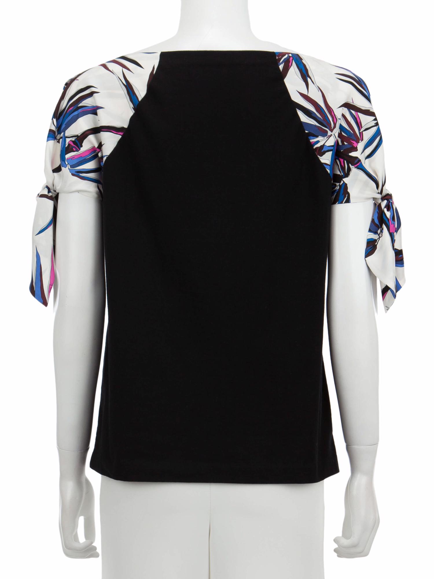 Bayan Siyah EMILIO PUCCI BLUZ