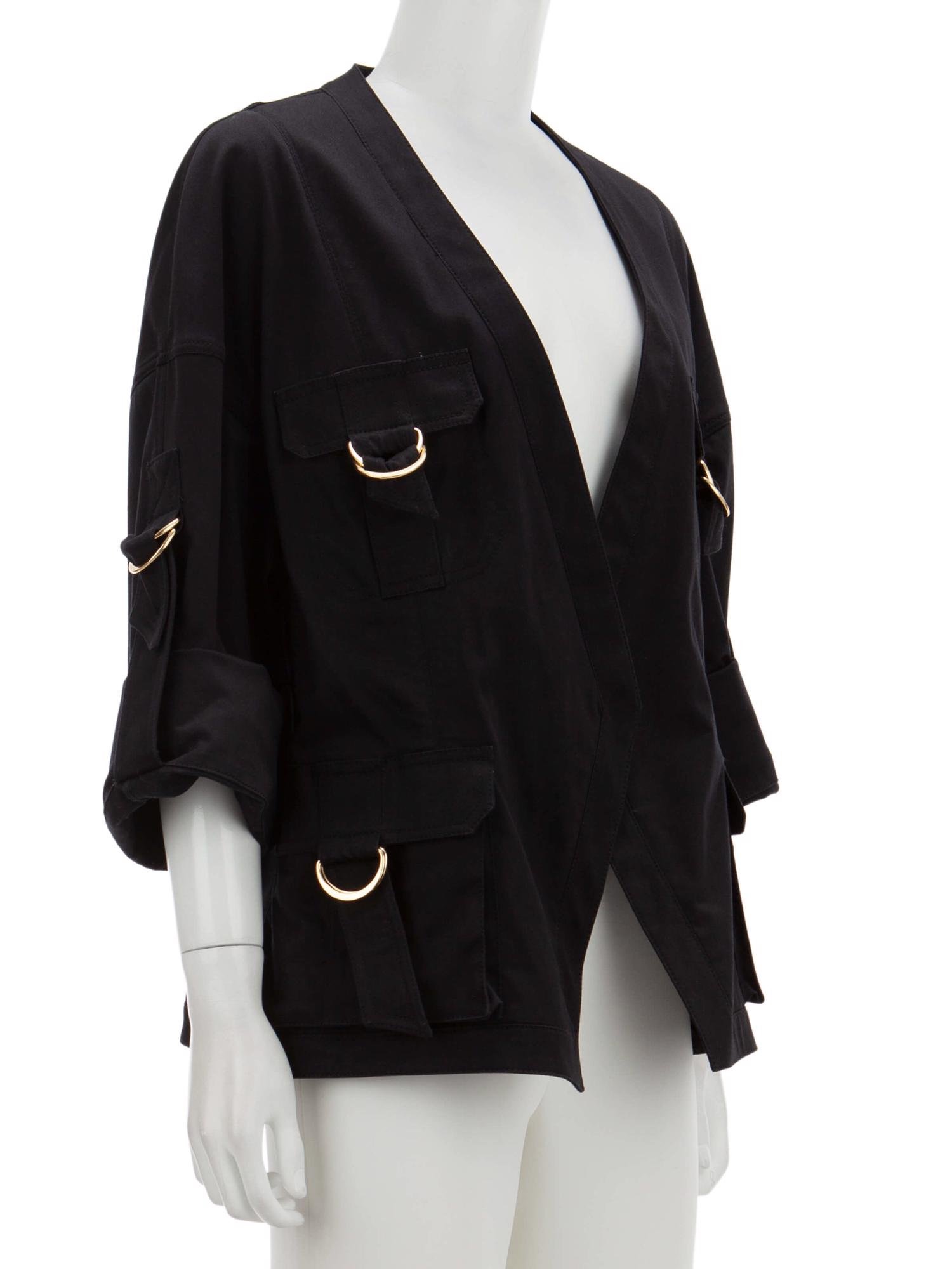 Bayan Siyah BALMAIN CEKET