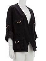 Bayan Siyah BALMAIN CEKET