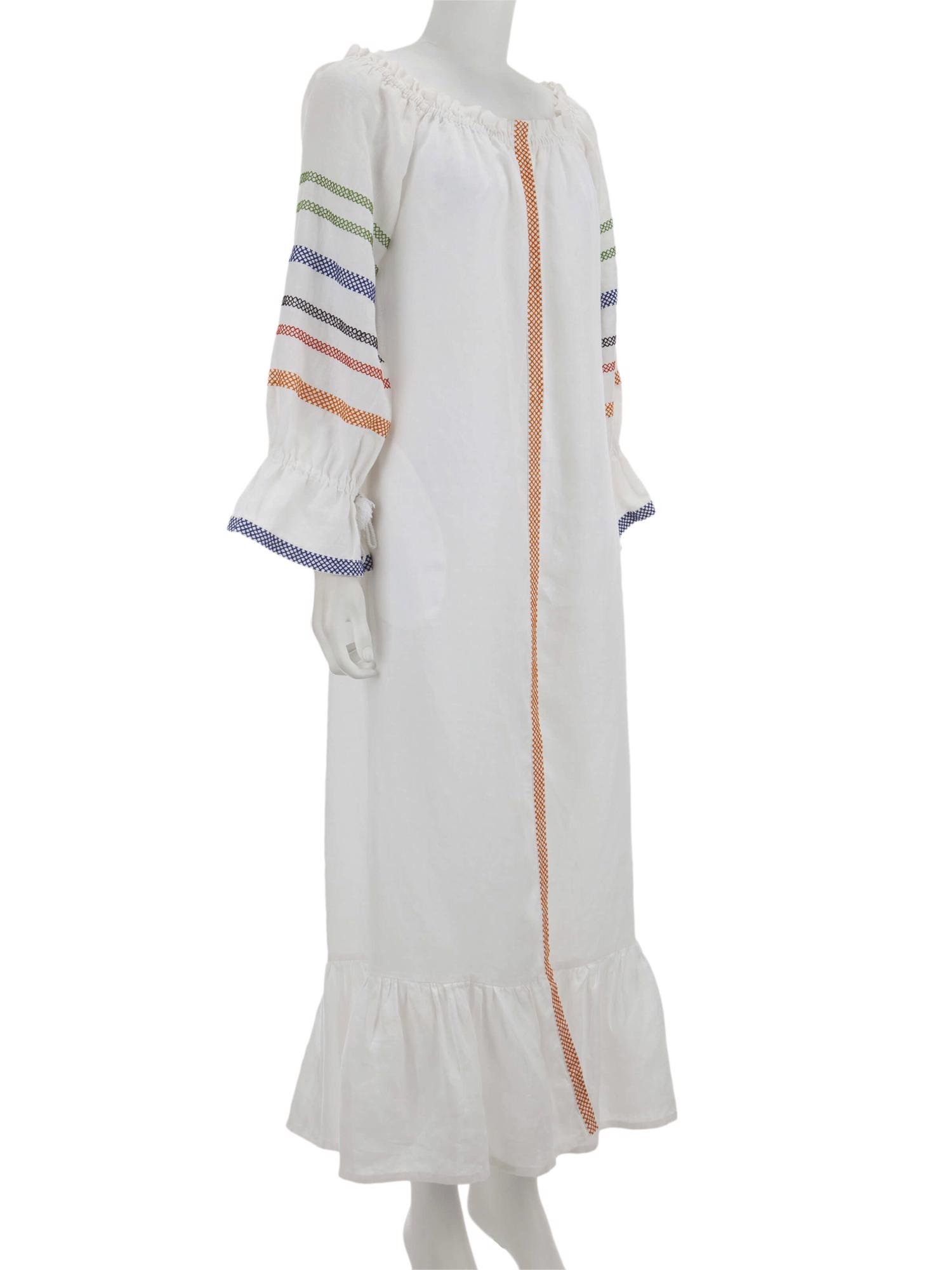 Bayan Beyaz ANCIENT KALLOS ELBİSE