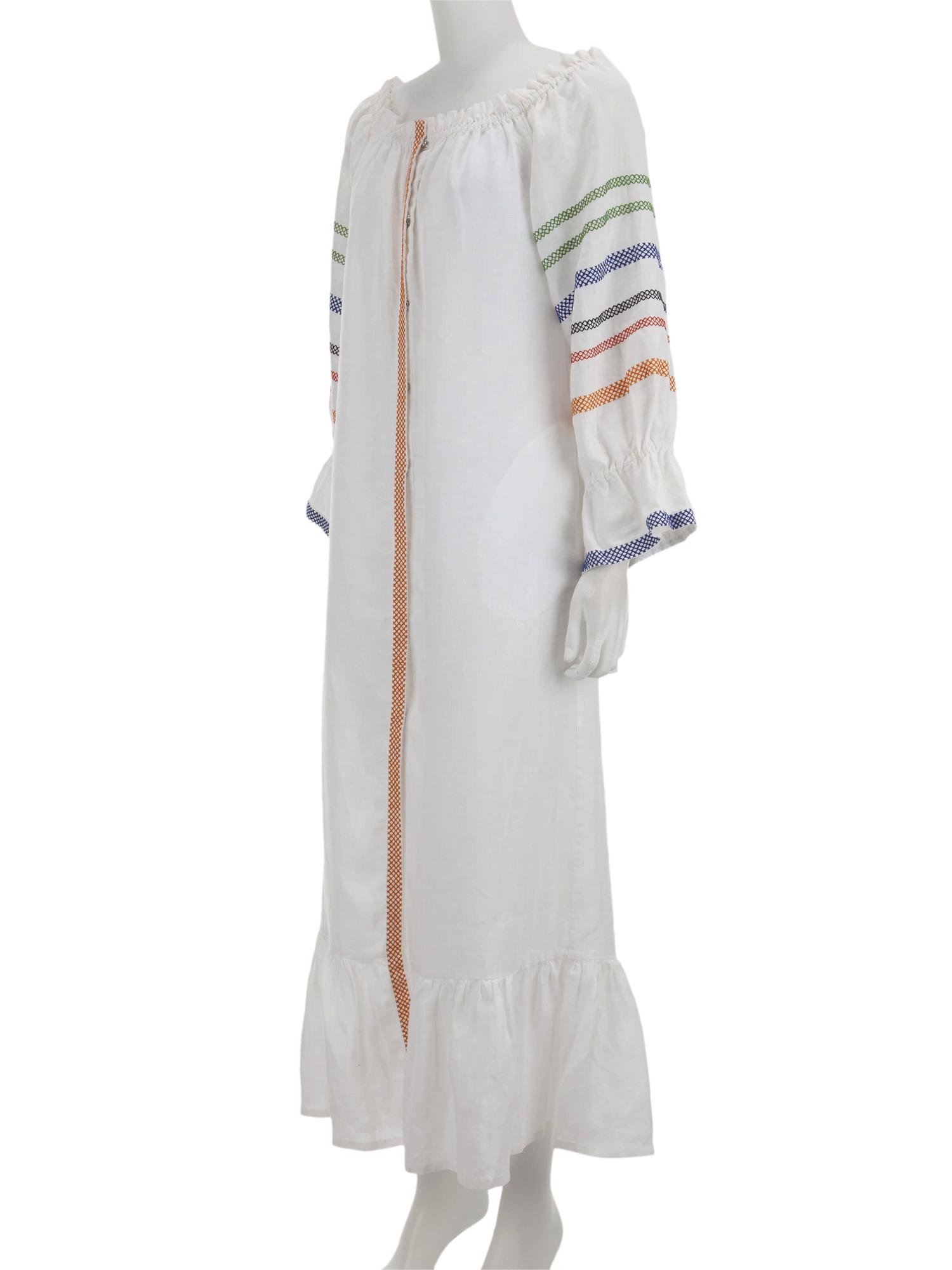 Bayan Beyaz ANCIENT KALLOS ELBİSE