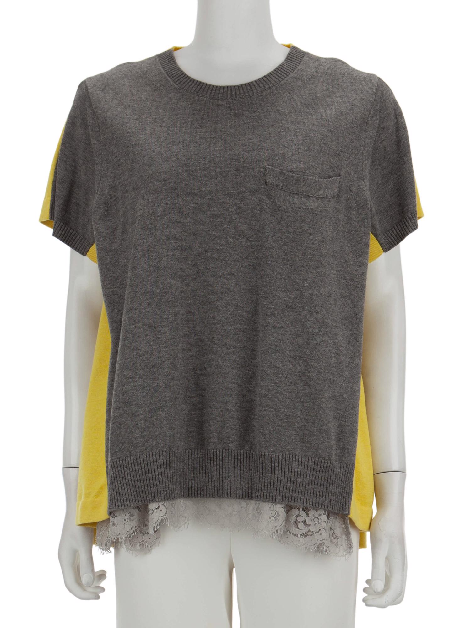 Bayan Gri SACAI KAZAK