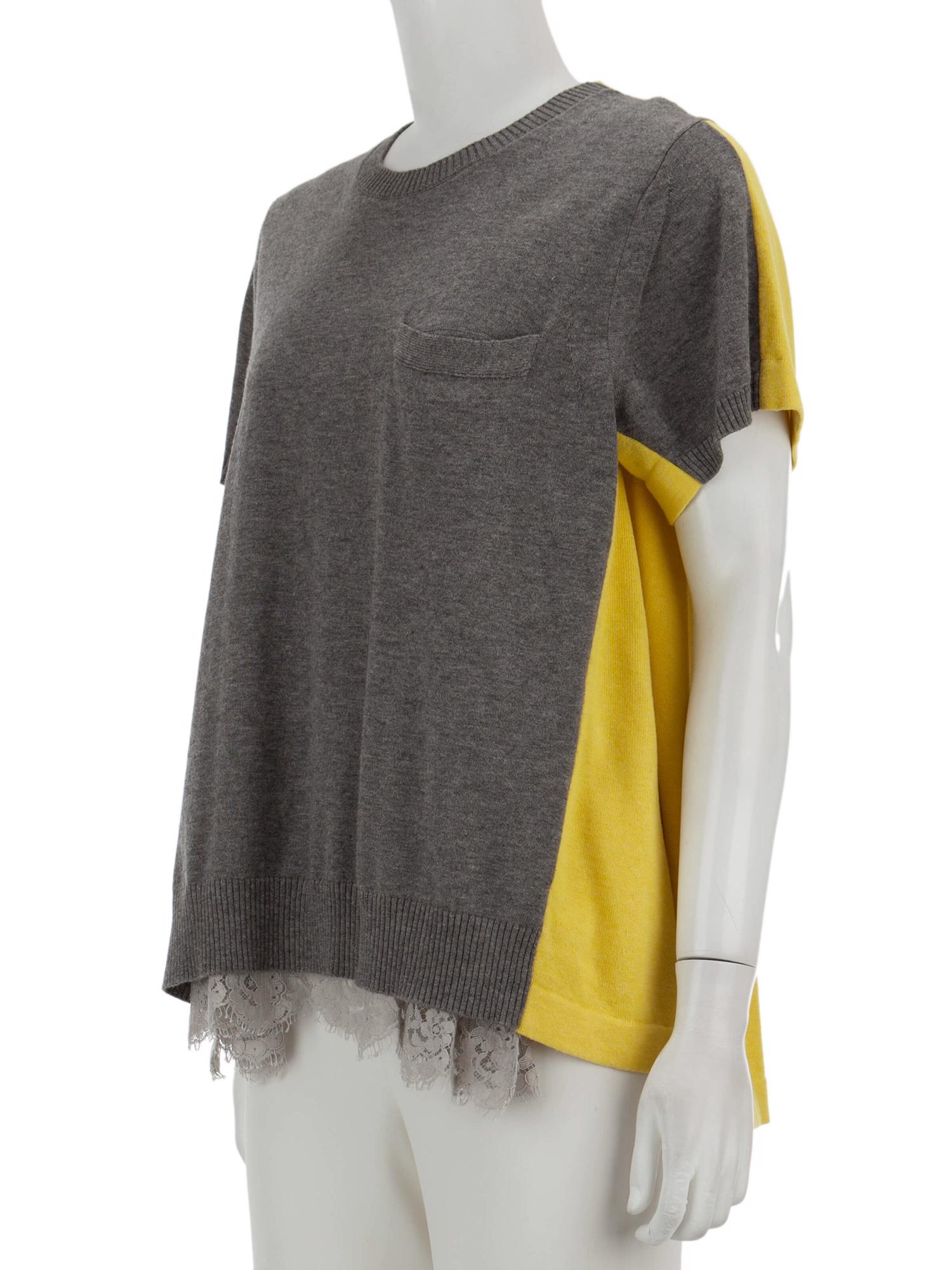 Bayan Gri SACAI KAZAK