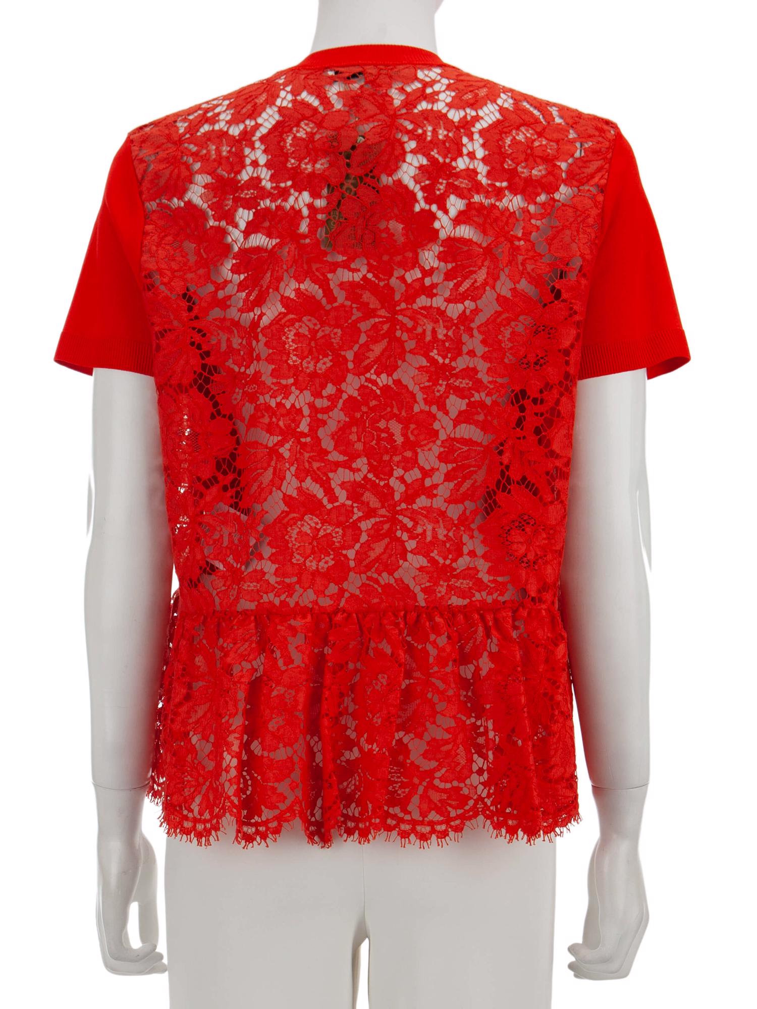 Bayan Kırmızı VALENTINO BLUZ