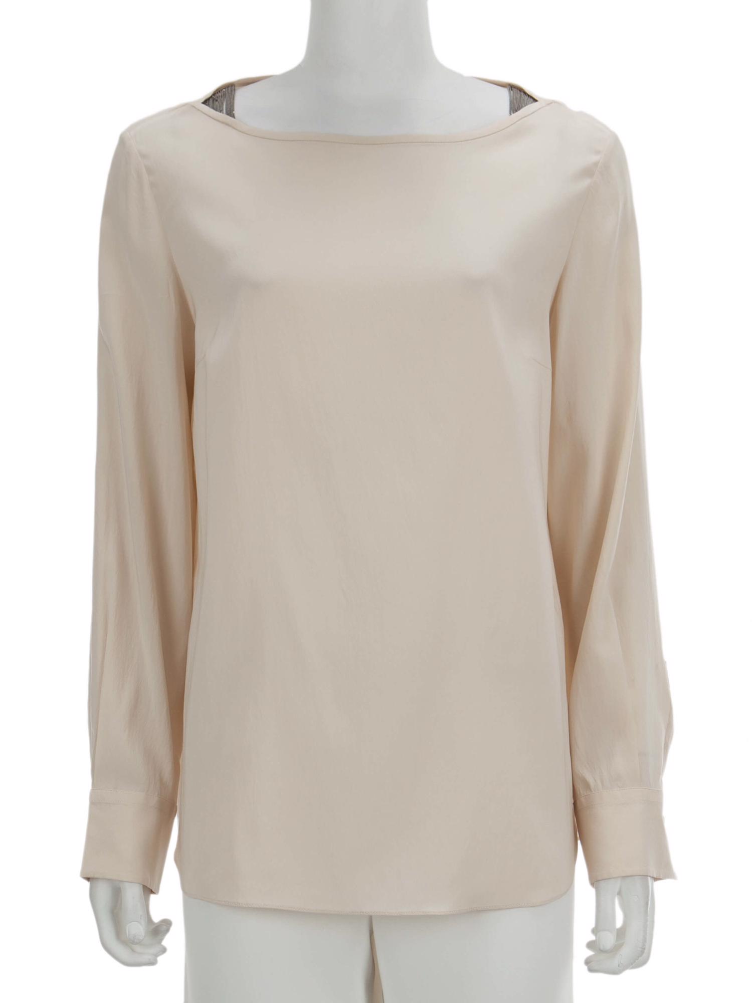 Bayan Krem BRUNELLO CUCINELLI BLUZ