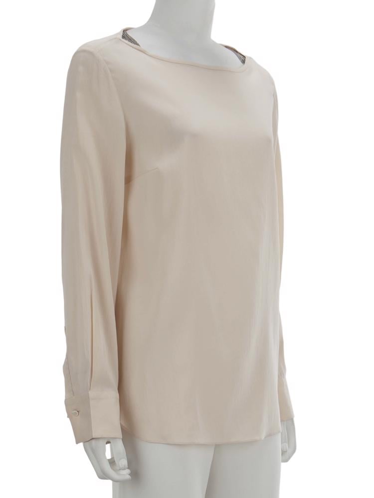 Bayan Krem BRUNELLO CUCINELLI BLUZ