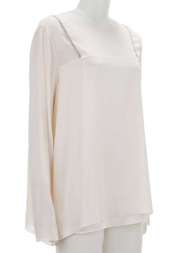 Bayan Krem BRUNELLO CUCINELLI BLUZ