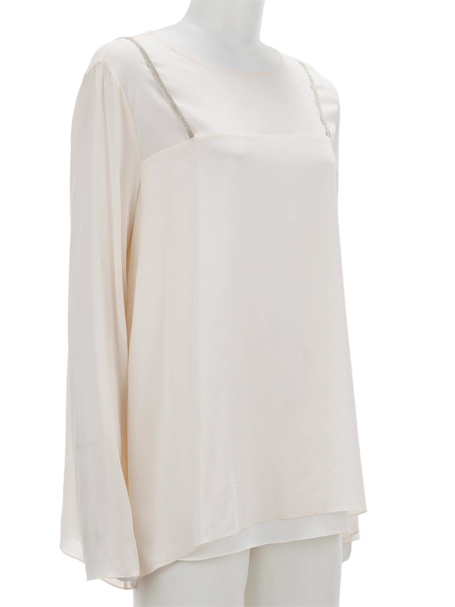 Bayan Krem BRUNELLO CUCINELLI BLUZ