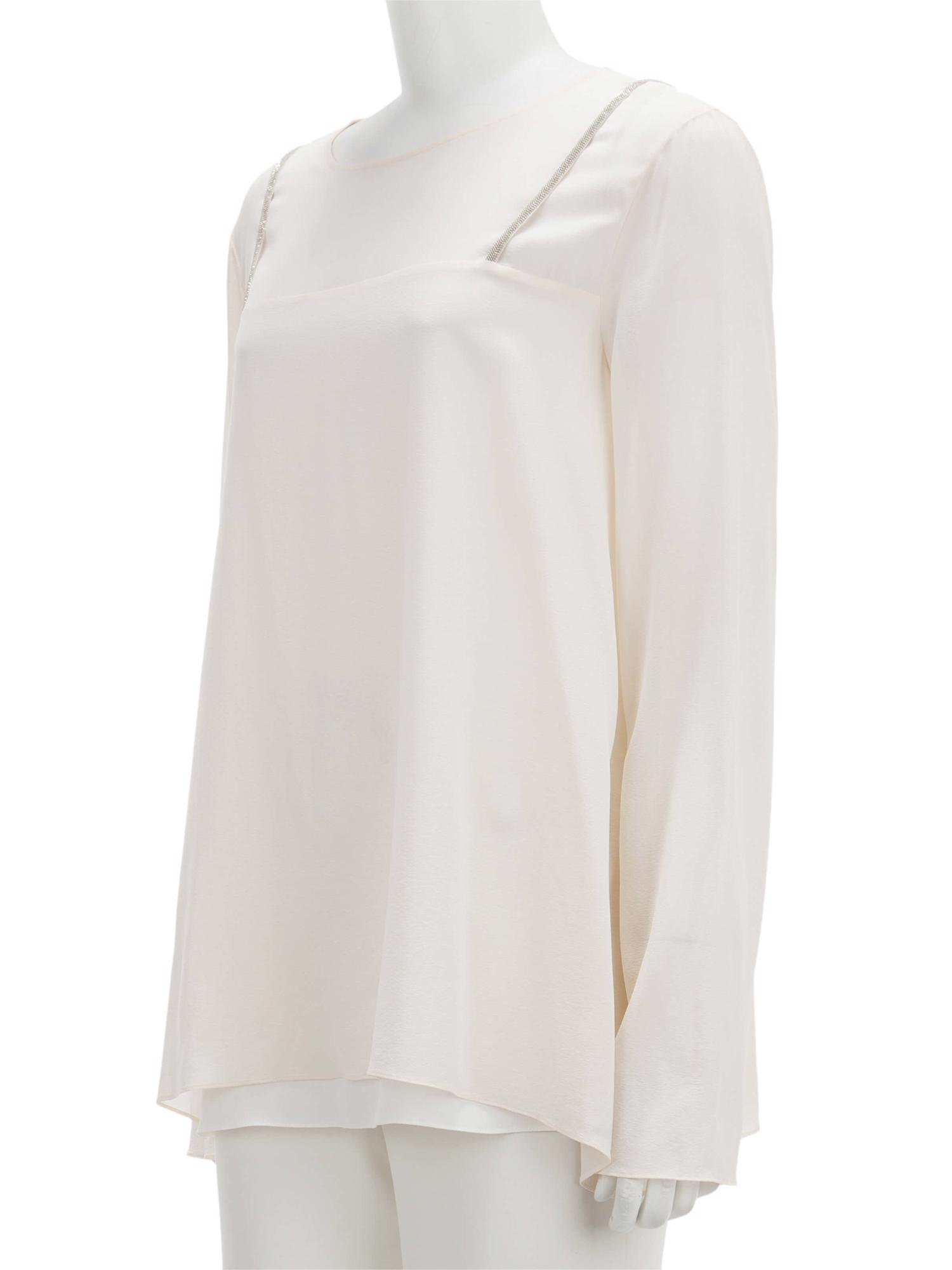 Bayan Krem BRUNELLO CUCINELLI BLUZ