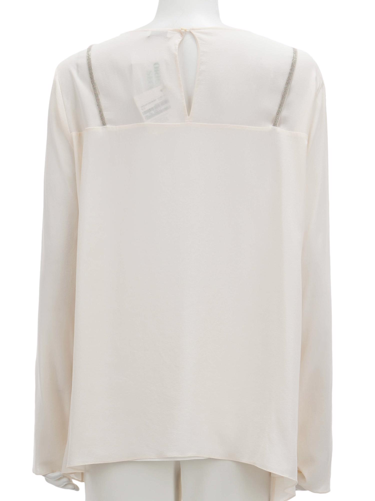 Bayan Krem BRUNELLO CUCINELLI BLUZ