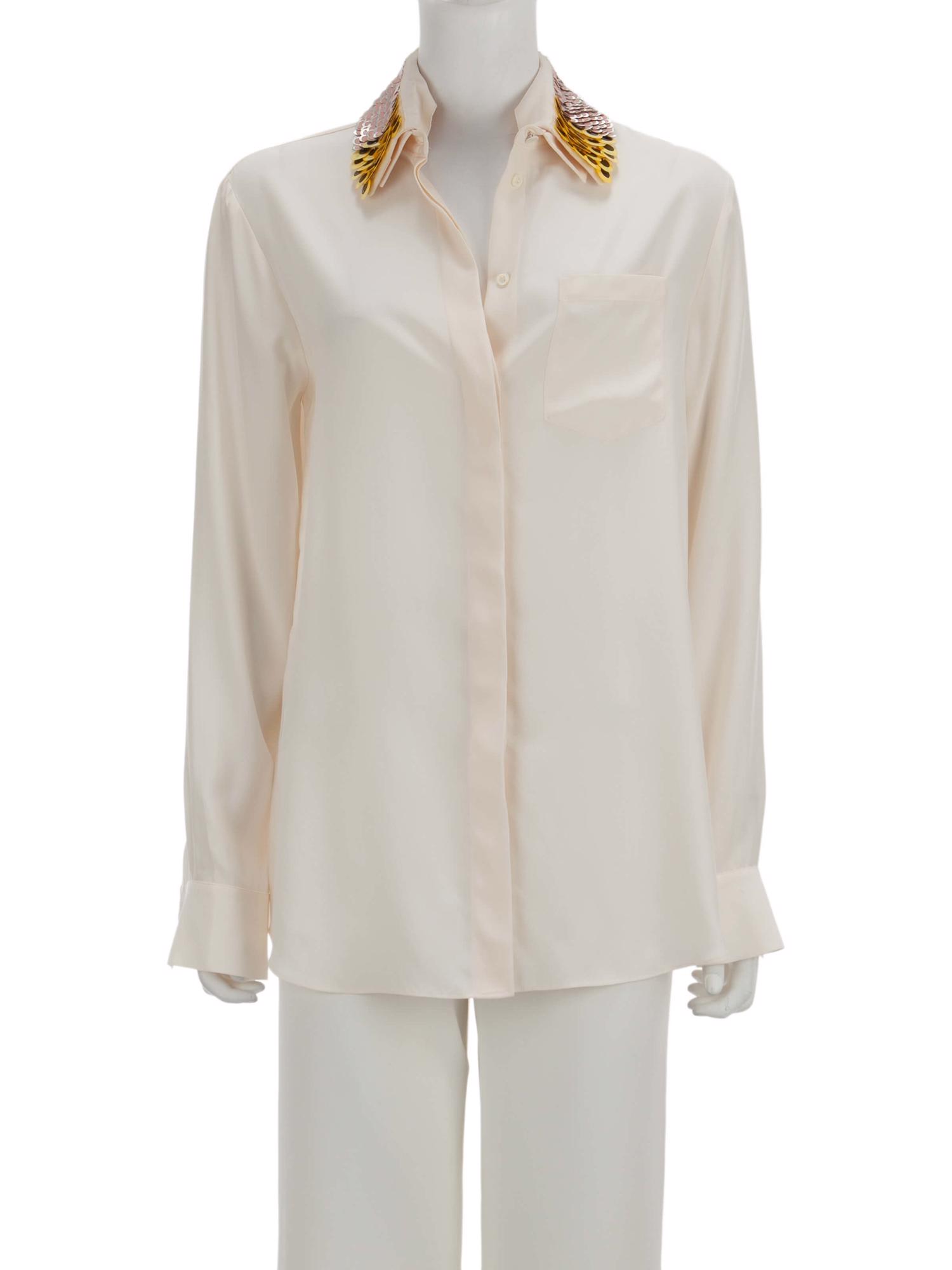 Bayan Krem ALTUZARRA GÖMLEK