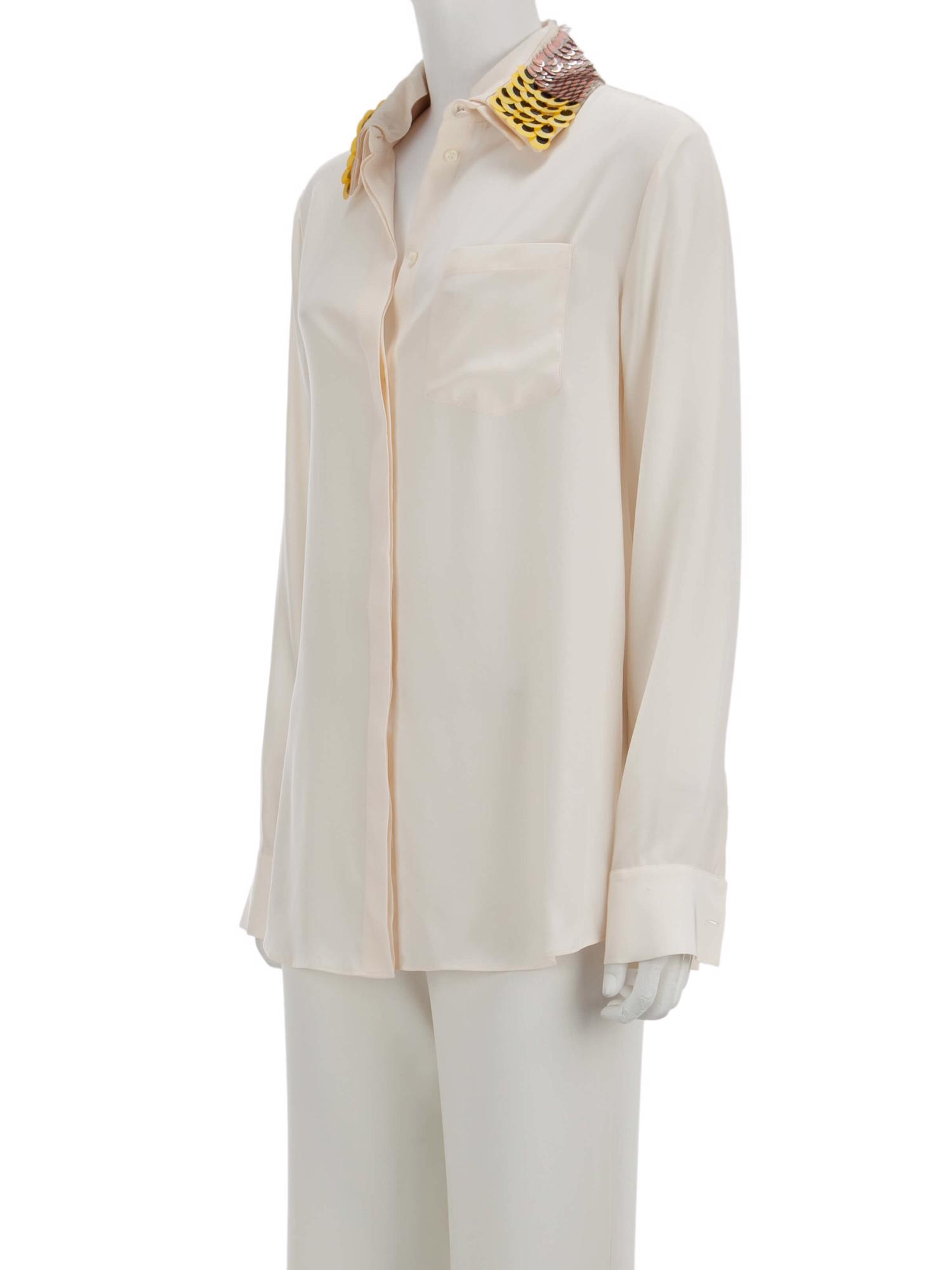 Bayan Krem ALTUZARRA GÖMLEK