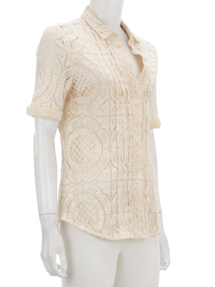 Bayan Krem BURBERRY GÖMLEK