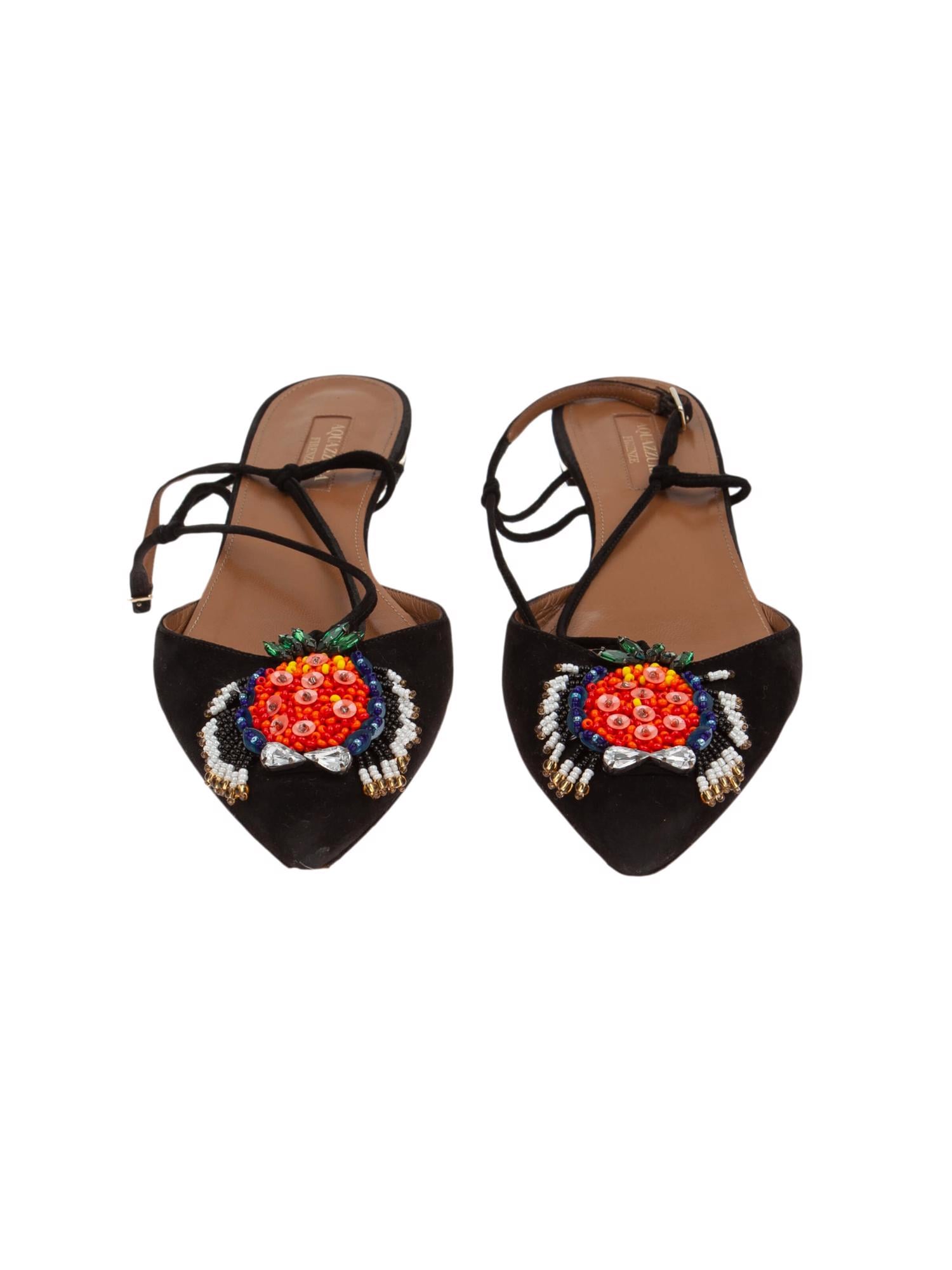 Bayan Siyah AQUAZZURA BABET