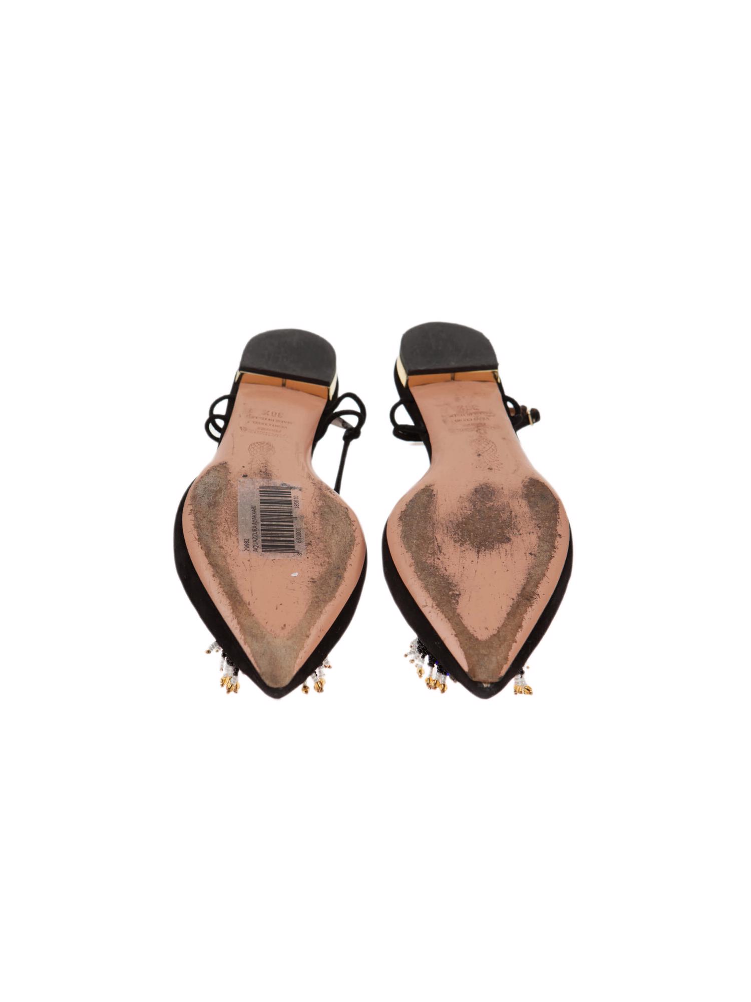 Bayan Siyah AQUAZZURA BABET