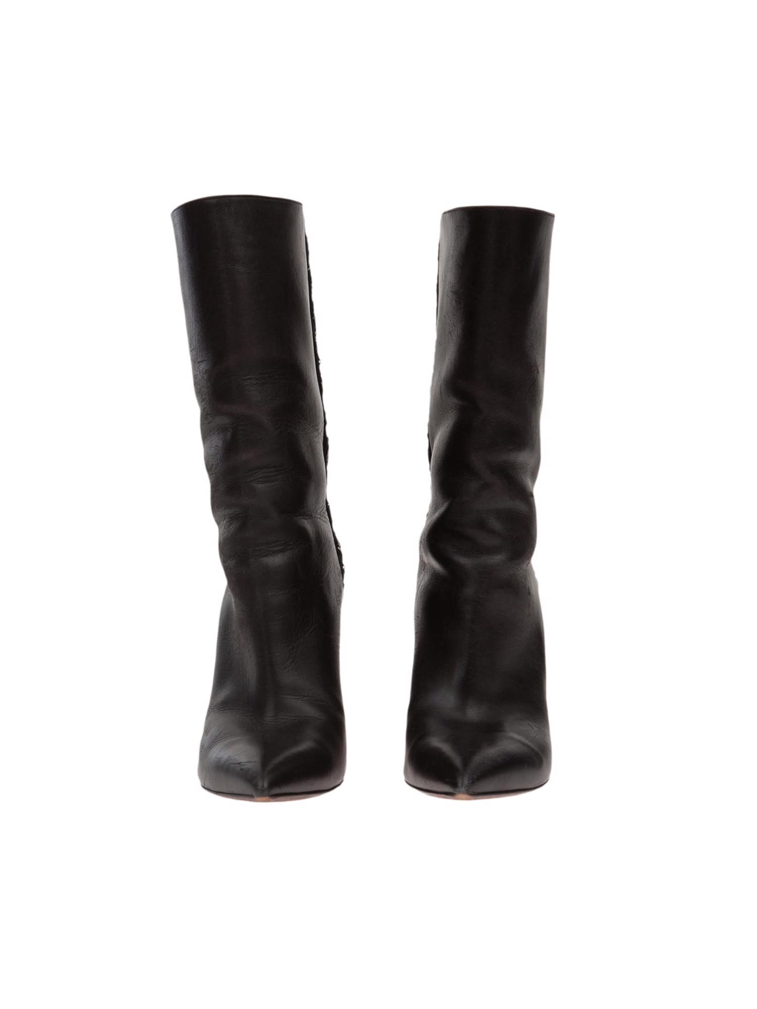 Bayan Siyah VALENTINO ÇİZME