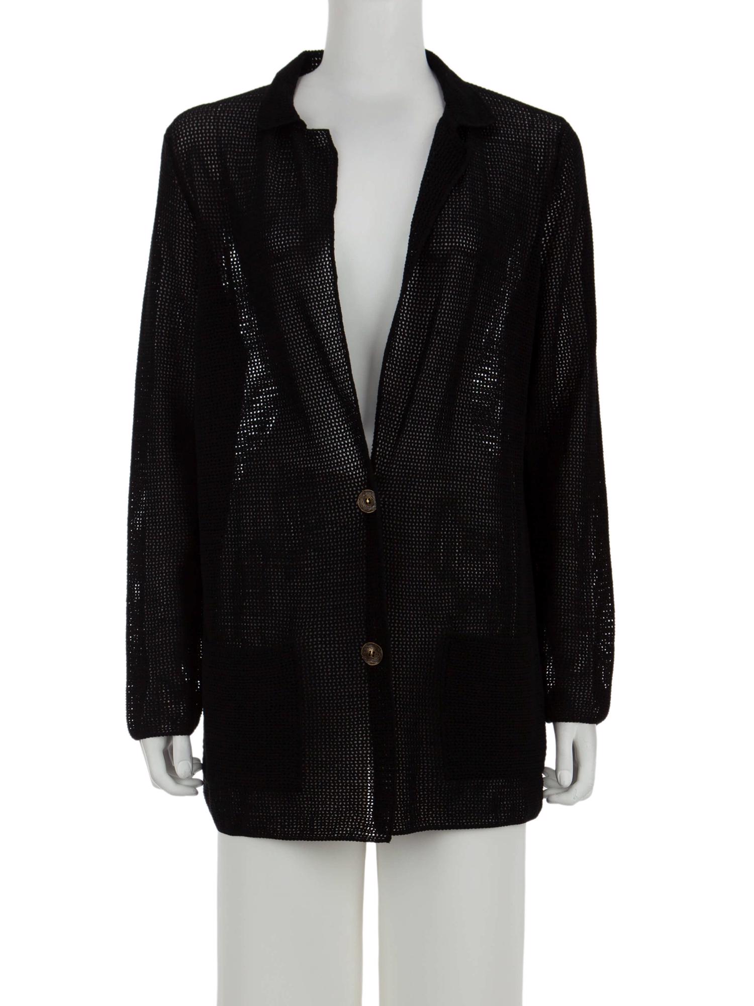 Bayan Siyah FALCONERI CEKET / HIRKA