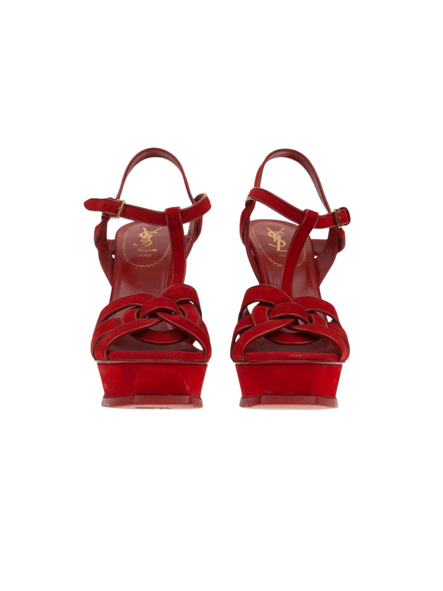 Bayan Kırmızı YVES SAINT LAURENT AYAKKABI