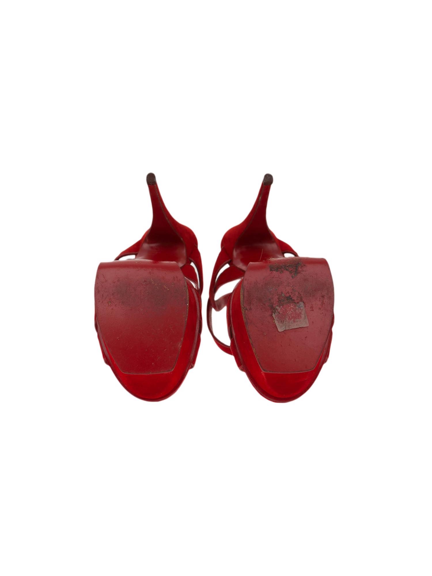 Bayan Kırmızı YVES SAINT LAURENT AYAKKABI